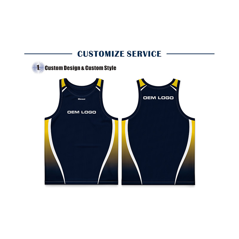 ノースリーブランニングシャツ